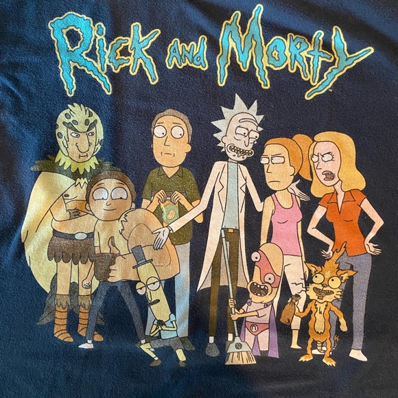 Rick and Morty Men’s Large Short Sleeve T-Shirt Retail: $30 - Picture 4 of 6